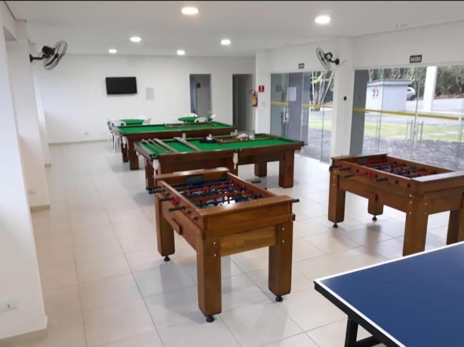 Varanda Gourmet, 05 Piscinas, Elevador E Wi-Fi No Condominio Passaredo Ubatuba Luaran gambar